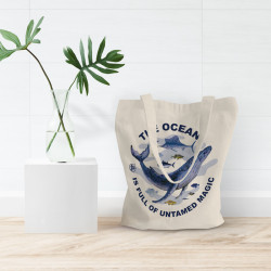 The ocean is full of magic (Τσάντα  Αγοράς)